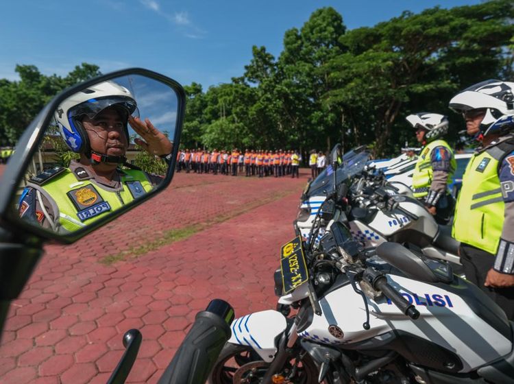 Polda di Berbagai Daerah Gelar Apel Serentak Operasi Zebra 2025