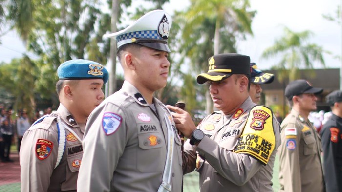 Polres Siak mulai menggelar Operasi Zebra Lancang Kuning 2025.