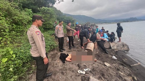 Remaja Bangli tewas tenggelam di Danau Batur, Minggu (16/11/2025).