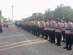 Bakal Ada Demo Buruh di Silang Monas, 1.963 Personel Gabungan Disiagakan