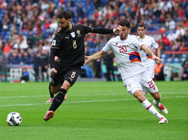 Top Skor Portugal: Bruno Fernandes Sudah Geser Rui Costa dan Postiga