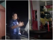 Warga Lampung Timur Gerebek Truk Ngecor BBM di SPBU