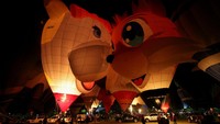 Festival Balon Udara Internasional di Leon bukan hanya soal atraksi udara, tetapi juga pengalaman wisata yang lengkap. Tidak heran, setiap tahun festival ini selalu menjadi magnet wisatawan dari dalam dan luar Meksiko. REUTERS/Henry Romero