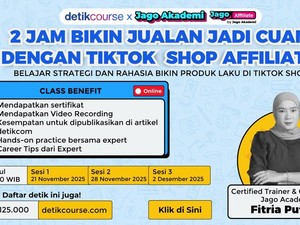 Rahasia Cuan TikTok Shop Terbongkar! Ikuti Kelas Affiliator Bareng detikcourse