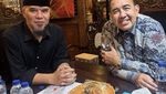 Potret Ahmad Dhani Makan Bersama Pendeta hingga Rekan Politisi