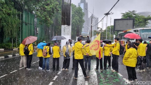 Demo mahasiswa di DPR