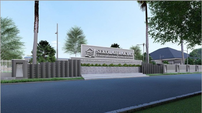 Desain Sekolah Rakyat di Sidayu Gresik