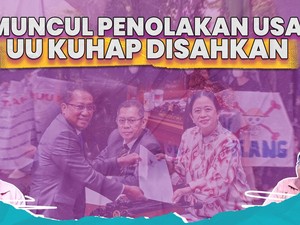 Ramai-ramai Usai DPR Sahkan UU KUHAP
