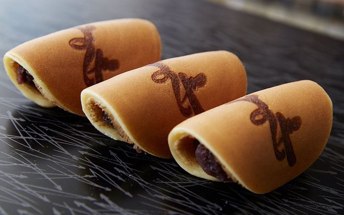 Dorayaki buatan Kobikicho Yoshiya di Ginza, Tokyo