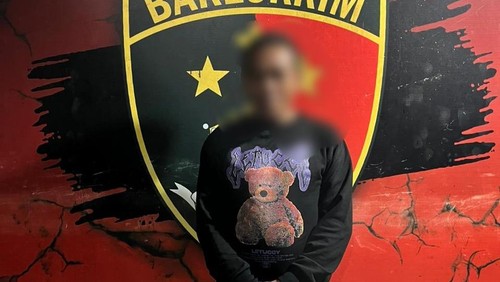 Pelaku WA berhasil ditangkap polisi seusai aniaya temannya menggunakan pisau kater.
