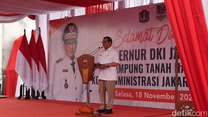 Gubernur DKI Jakarta Pramono Anung. (Brigitta/detikcom)