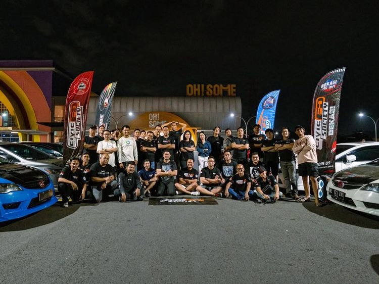 Intip keseruan Kopdargab Jabodatabek Vol. 8 Civic FD Society