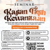 Ngaji Bareng di Kajian Fiqih Kewanitaan Yuk!