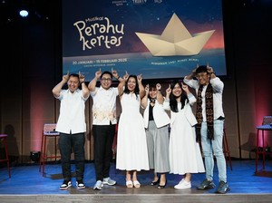 Perahu Kertas Melaju ke Panggung Musikal