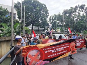 Video: Demo di MK Tuntut Arsul Sani Dicopot Buntut Tudingan Ijazah Palsu