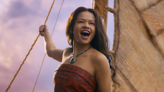 Cuplikan adegan dalam film live-action Moana.