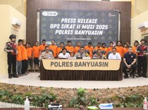 28 Pelaku Kejahatan 3C di Banyuasin Diringkus dalam Operasi Sikat II Musi 2025