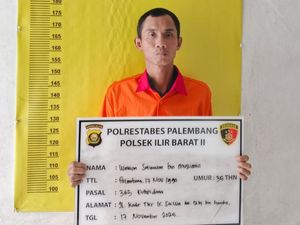 Pria yang Jambret HP Penumpang Ojol di Palembang Ditangkap