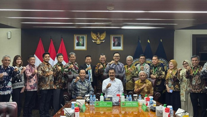 Suasana usai pelaksanaan Rapat Pleno Pemilihan Rektor Universitas Sumatera Utara Periode 2026-2031. (Istimewa)