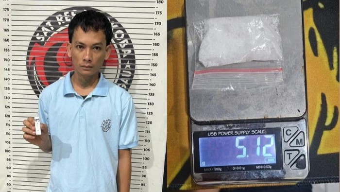 Tampang Handika, pengedar narkoba di Lubuklinggau ditangkap polisi