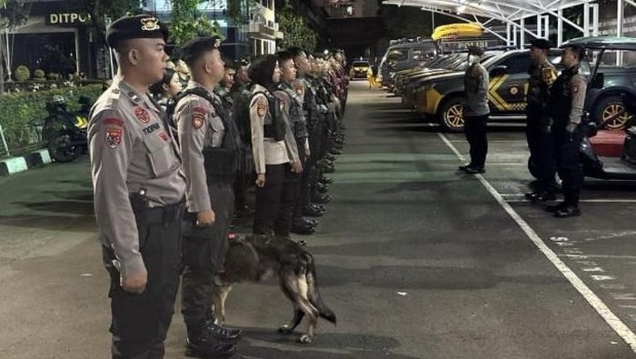 Polda Metro Jaya melakukan patroli di Jadetabek untuk mencegah balap liar dan tawuran. (dok.istimewa)