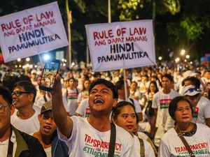 Aksi Protes Korupsi Guncang Filipina, Dinasti Marcos Retak