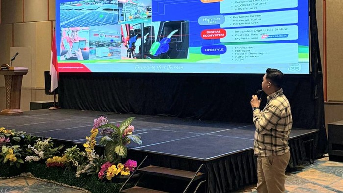 Saat pelatihan komprehensif bagi seluruh SPBU di Provinsi Lampung