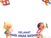 10 Twibbon Hari Anak Sedunia 2025, Pasang di Sosial Media Kamu!