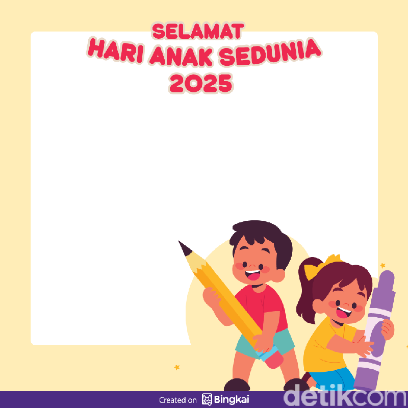 Twibbon Hari Anak Sedunia 2025