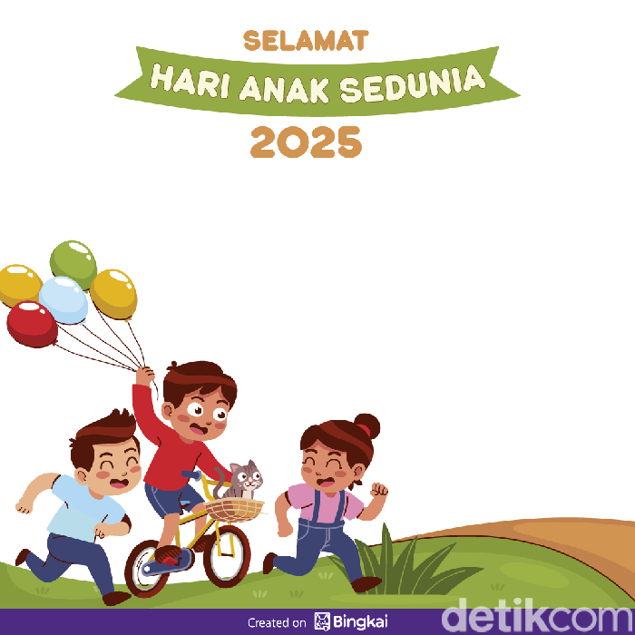 Twibbon Hari Anak Sedunia 2025