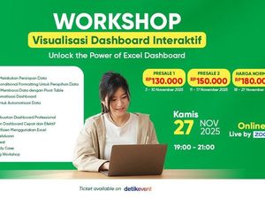 Bikin Kerja 10x Lebih Efisien! Ikuti Workshop Visualisasi Dashboard Sekarang