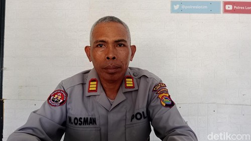 AKP Nikolas Oesman, Kasi Humas Polres Lombok Timur, ketika diwawancara mengenai pelecehan seksual yang menimpa remaja, Rabu (19/11/2025).