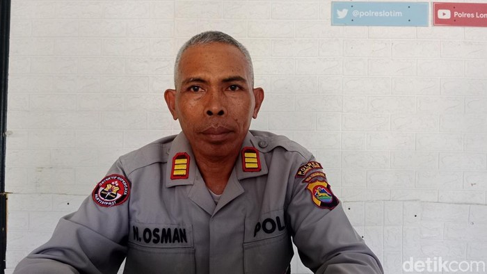 AKP Nikolas Oesman, Kasi Humas Polres Lombok Timur, ketika diwawancara mengenai pelecehan seksual yang menimpa remaja, Rabu (19/11/2025).