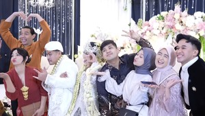 Belum lama ini, Arafah Rianti, hadir di pernikahan salah satu temannya, Boiyen. Foto: dok Channel YouTube Arafah