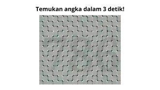 Kelihatan Nggak? Tes Angka Tersembunyi Ini Bikin Banyak Orang Keder Saat Mencarinya