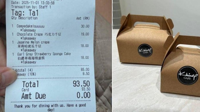 Pelanggan Kaget Kena Biaya Bungkus 10%, Pihak Kafe Minta Maaf