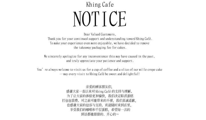 Pelanggan Kaget Kena Biaya Bungkus 10%, Pihak Kafe Minta Maaf