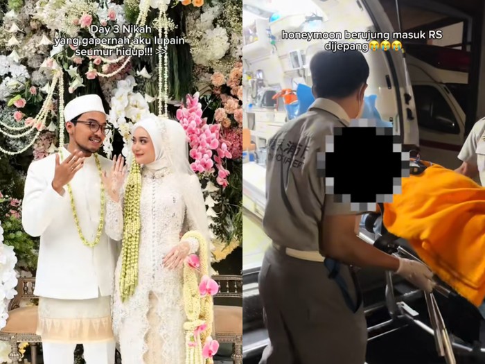 Pengantin baru ini curhat, lagi menikmati bulan madu di Jepang tiba-tiba mendadak masuk rumah sakit karena didiagnosis menderita Infeksi Saluran Kemih (ISK). Postingan tersebut langsung viral di media sosial.