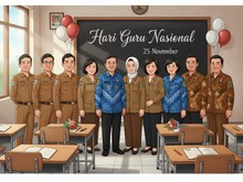 Lirik Hymne Guru Lengkap Chord Gitar dan Not Pianika untuk Peringatan Hari Guru