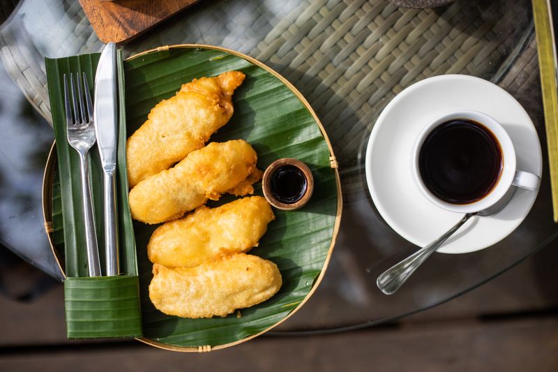 Ilustrasi pisang goreng