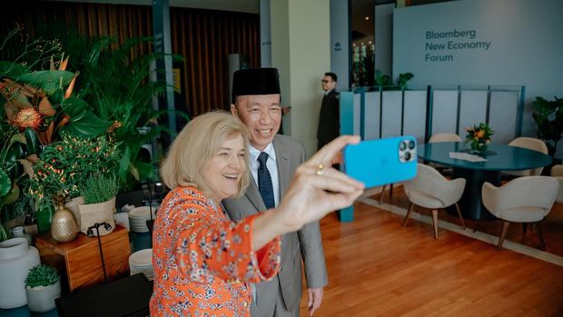 Jokowi Hadiri Bloomberg New Economy Forum,