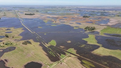 Jutaan Hektare Lahan Pertanian di Buenos Aires Terendam Banjir
