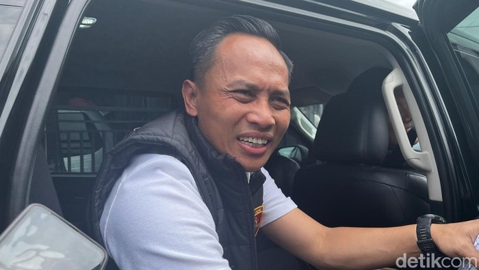 Kasat Reskrim Polrestabes Medan AKBP Bayu Putro Wijayanto saat diwawancarai. (Finta Rahyuni/detikSumut)