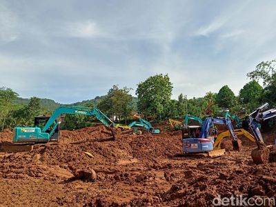 Potret Terkini Ngerinya Longsor di Cibeunying Cilacap