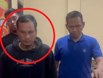 Tampang Pemotor Nyaris Pukul Polantas di Maros Gegara Ditegur Tak Pakai Helm