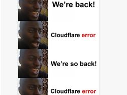 Cloudflare Down Bikin Internet Kacau, Meme Kocak Jadi Pelampiasan Netizen