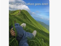 Cloudflare Down Bikin Internet Kacau, Meme Kocak Jadi Pelampiasan Netizen