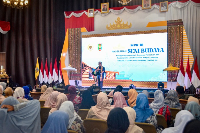Jadi Cermin Kebinekaan, MPR RI Gelar Pagelaran Seni Budaya di Lampung