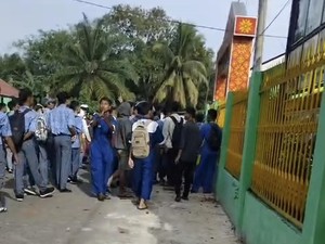 Puluhan Pelajar di Lubuklinggau Tawuran, 3 Siswa Terluka