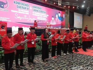 Ketua Fraksi DPRD Sumut Tak Masuk Pengurus DPD PDIP yang Baru
